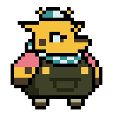 Animation &quot;idle&quot; pour un exercice de classe sur le pixel art (Fait sur Aseprite)