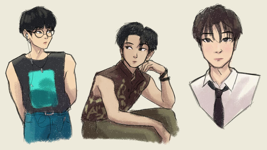 Practice based on pictures.