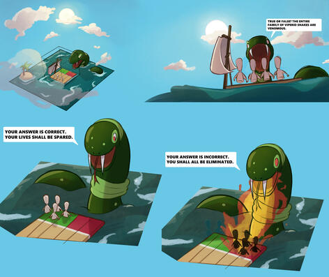 CONCEPT POUR LE JEU DU SERPENT.